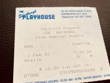 tags: Joe Satriani, Adrian Legg, Edinburgh, Scotland, United Kingdom, Ticket, Edinburgh Playhouse - Joe Satriani / Adrian Legg on Feb 1, 1993 [051-small]
