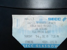 tags: Joe Satriani, Glasgow, Scotland, United Kingdom, Ticket, Scottish Exhibition & Conference Centre (SECC) - Joe Satriani on Dec 14, 1995 [052-small]