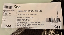tags: King King, Edinburgh, Scotland, United Kingdom, Ticket, The Queen's Hall - King King / The Stumble on Jan 19, 2025 [076-small]