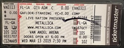 Metallica on Mar 13, 2019 [549-small]