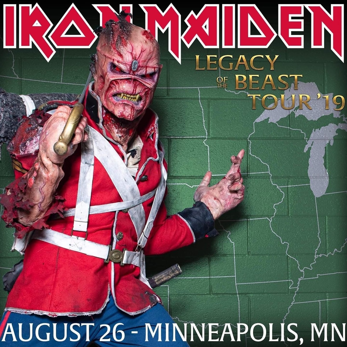 Aug 26, 2019 Iron Maiden / The Raven Age at