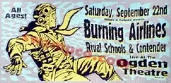Burning Airlines / Rival Schools / Contender on Sep 22, 2001 [830-small]
