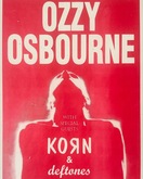 Ozzy Osbourne / Korn / Deftones on Feb 22, 1996 [296-small]