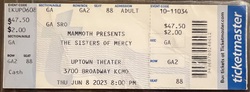 The Sisters of Mercy on Jun 8, 2023 [364-small]
