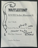 Waffle Stomp setlist, tags: Setlist - Qway / Waffle Stomp / Alien Island on Oct 31, 2025 [253-small]