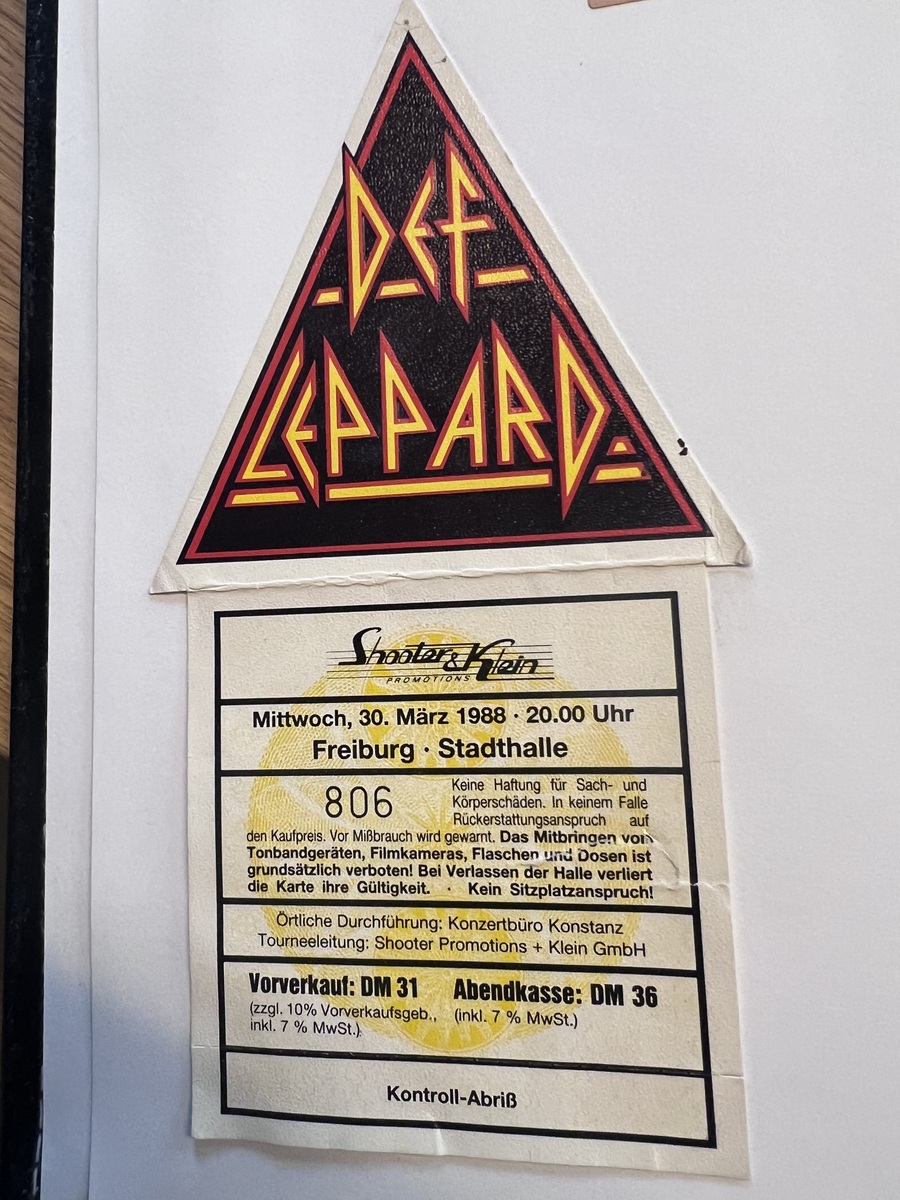 Def Leppard 1988-06-12 Montreal Forum (2SET) (Maxi CD) RARE!! 初音源！？  Tribute Band to Def Leppard | Hysteria