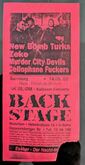 New Bomb Turks / zeke / The Murder City Devils / Cellophane Suckers on May 14, 2000 [786-small]