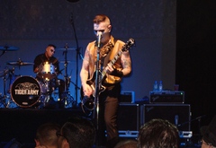 Tiger Army ~ James Meza  & Nick13, tags: Tiger Army, Anaheim, California, United States, The Grove of Anaheim - Tiger Army / The Quakes / 12 Step Rebels on Oct 31, 2008 [414-small]