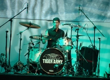 Tiger Army ~ guest drummer Adam Carson of AFI, tags: Tiger Army, Grove of Anaheim - Tiger Army / Guana Batz / Creature Feature on Oct 26, 2008 [614-small]