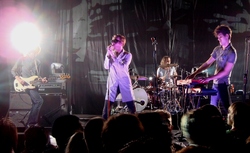 The Faint ~ Dapose, Todd Fink, Clark Baechle & Jacob Thiele, tags: The Faint, Anaheim, California, United States, The Grove of Anaheim - The Faint on Nov 3, 2008 [927-small]