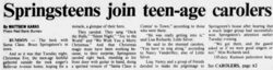 tags: Bruce Springsteen, Article - Bruce Springsteen / Juliane Phillips on Dec 24, 1985 [963-small]