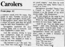 tags: Bruce Springsteen, Article - Bruce Springsteen / Juliane Phillips on Dec 24, 1985 [964-small]