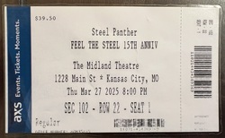 Steel Panther on Mar 27, 2025 [349-small]