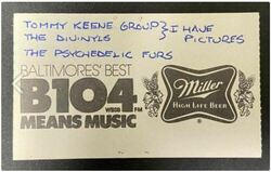 The Psychedelic Furs / Divinyls / Tommy Keene Group on Apr 19, 1983 [834-small]