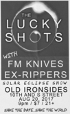 The Lucky Shots / FM Knives / Ex-Rippers on Aug 20, 2017 [046-small]