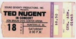 Ted Nugent on Jul 18, 1981 [470-small]