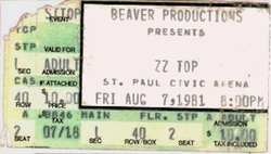 ZZ Top / Loverboy on Aug 7, 1981 [487-small]