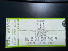 tags: Y&T, Tigertailz, Glasgow, Scotland, United Kingdom, Ticket, Cathouse - Y&T / Tigertailz on Oct 25, 2007 [719-small]