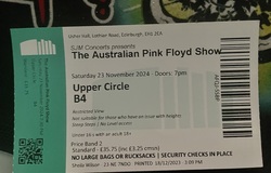 tags: The Australian Pink Floyd Show (Tribute to Pink Floyd), Edinburgh, Scotland, United Kingdom, Ticket, Usher Hall - The Australian Pink Floyd Show on Nov 23, 2024 [855-small]