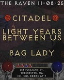 Citadel / Light Years Between Us / Bag Lady on Nov 8, 2025 [063-small]