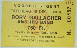 Rory Gallagher on Dec 19, 1992 [306-small]
