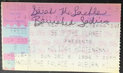 Sarah McLachlan / Barenaked Ladies / Duncan Shiek / Dishwalla on Dec 8, 1996 [335-small]