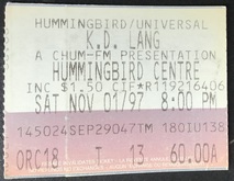 k.d. lang on Nov 1, 1997 [369-small]