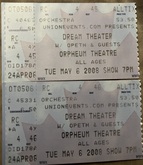 Dream Theater / Three / Jordan Rudess / Mike Portnoy / 3 (Three) / Opeth / Between The Buried And Me on May 6, 2008 [019-small]