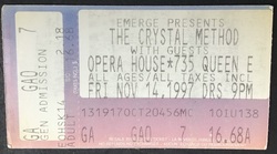 The Crystal Method on Nov 14, 1997 [840-small]