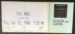 Tori Amos / Incredible Truth on Dec 3, 1998 [864-small]