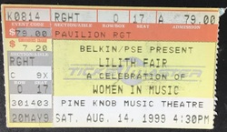 Sarah McLachlan / Sheryl Crow / Dixie Chicks / Queen Latifah / Liz Phair on Aug 14, 1999 [913-small]