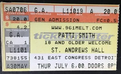 Patti Smith on Jul 6, 2000 [961-small]