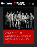 Dreamer - The Supertramp Experience on Jun 26, 2026 [997-small]