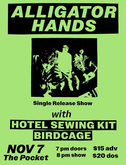 Alligator Hands / Hotel Sewing Kit / Birdcage on Nov 8, 2025 [496-small]