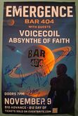 Emergence / Voicecoil / Absynthe Of Faith on Nov 9, 2025 [597-small]