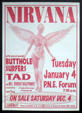 Butthole Surfers / Chokebore / Bobcat Goldthwait / Nirvana on Jan 4, 1994 [604-small]