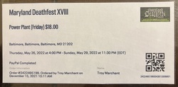 Maryland Deathfest XVIII Power Plant Live! on May 26, 2022 [342-small]