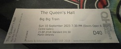 tags: Big Big Train, Edinburgh, Scotland, United Kingdom, Ticket, Queens Hall Edinburgh - Big Big Train / Dim gray on Sep 10, 2023 [417-small]