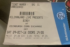 tags: Dan Owen, Birdy, Edinburgh, Scotland, United Kingdom, Ticket, Edinburgh Corn Exchange - Birdy / Dan Owen on Oct 29, 2016 [421-small]