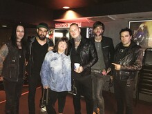 Combichrist Meet & Greet ~ Brent Ashley, Zmarr (Gregory Stewart), Me, Andy LaPlegua, Joe Letz & Eric’13’ Michael, tags: Combichrist, West Hollywood, California, United States, Crowd, Whisky a Go Go - Combichrist / The Birthday Massacre / MXMS / Echo Black on Nov 11, 2015 [498-small]