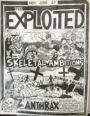 The Exploited / Dr. Know / Zombie Squad / skeletal ambitions on Jun 29, 1987 [719-small]