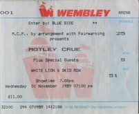 Mötley Crüe / White Lion / Skid Row on Nov 1, 1989 [611-small]
