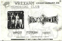 My Dying Bride / Bolt Thrower / Malediction / Impaler on Aug 23, 1991 [078-small]