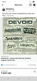 Malediction / V.D.M.C. / Largactyl / Chorus of Ruin / Solstice / Mortified / Devoid on May 23, 1992 [085-small]