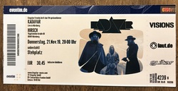 tags: Kadavar, Nuremberg, Bavaria, Germany, Ticket, Der Hirsch - Kadavar / Hällas / Pabst on Nov 21, 2019 [113-small]