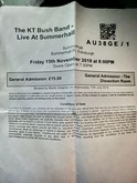 tags: The KT Bush Band, Edinburgh, Scotland, United Kingdom, Ticket, Summerhall - The KT Bush Band on Nov 15, 2019 [248-small]