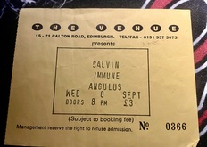 tags: Calvin, Immune, Angulus, Edinburgh, Scotland, United Kingdom, Ticket, The Venue - Calvin / Immune / Angulus on Sep 8, 1999 [307-small]