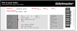 tags: Rush, Toronto, Ontario, Canada, Ticket, Air Canada Centre - Rush on Jun 19, 2015 [390-small]