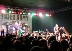 Tiger Army ~ Geoff Kresge, James Meza &  Nick 13, tags: Tiger Army, San Diego, California, United States, Mainstage, SOMA San Diego - Tiger Army / The Dear & Departed / Revolution Mother on Jan 18, 2008 [483-small]