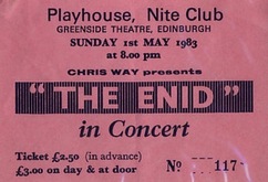 tags: The Enid, Edinburgh, Scotland, United Kingdom, Ticket - The Enid on May 1, 1983 [911-small]